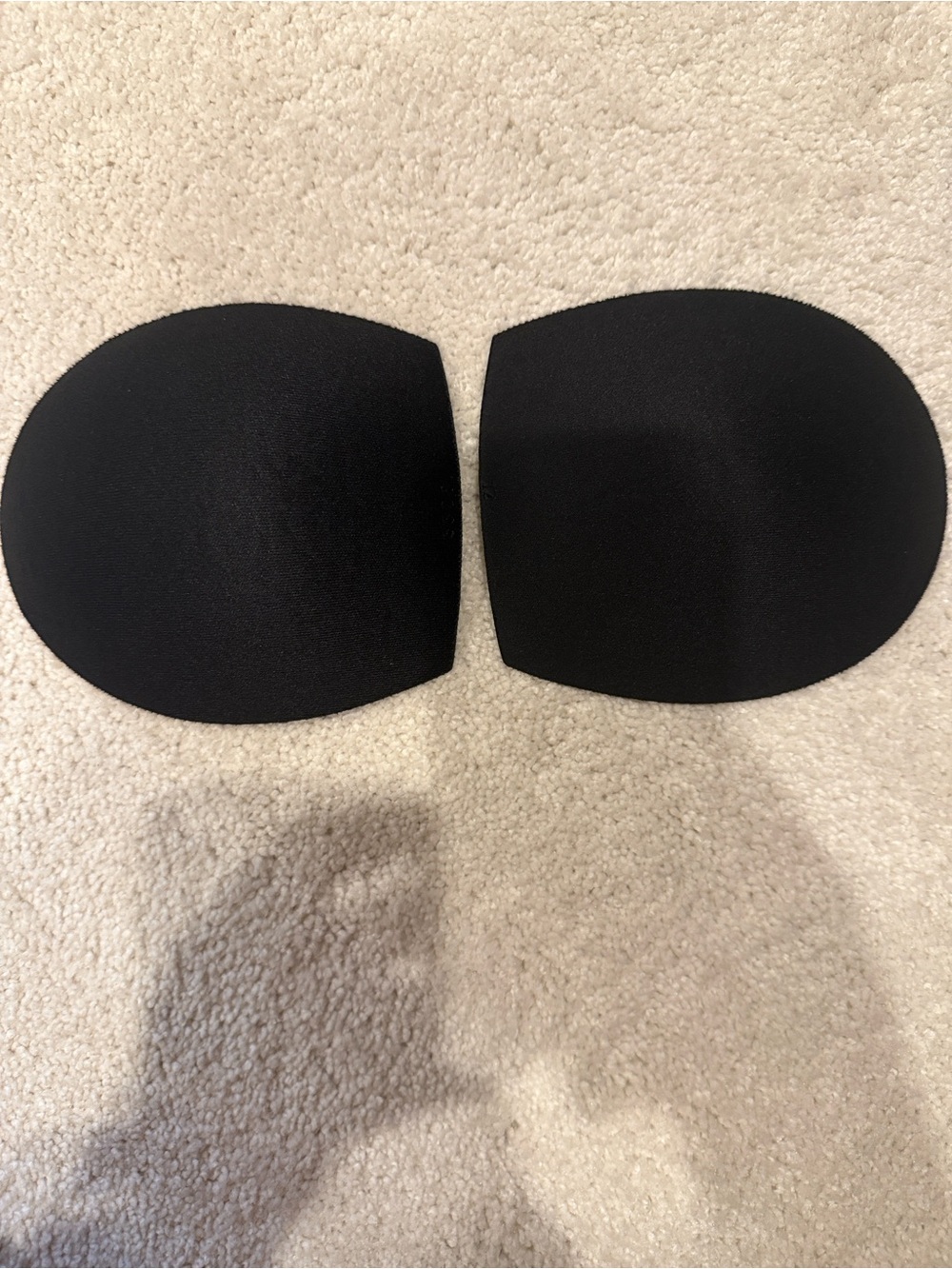 Bra Padding Inserts & Adhesive Bundle - Tan Nude White Black Removables Reusable - Picture 9 of 12